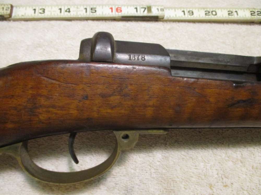 German Kaiser Era Model 1871 Rifle with Stock -img-6