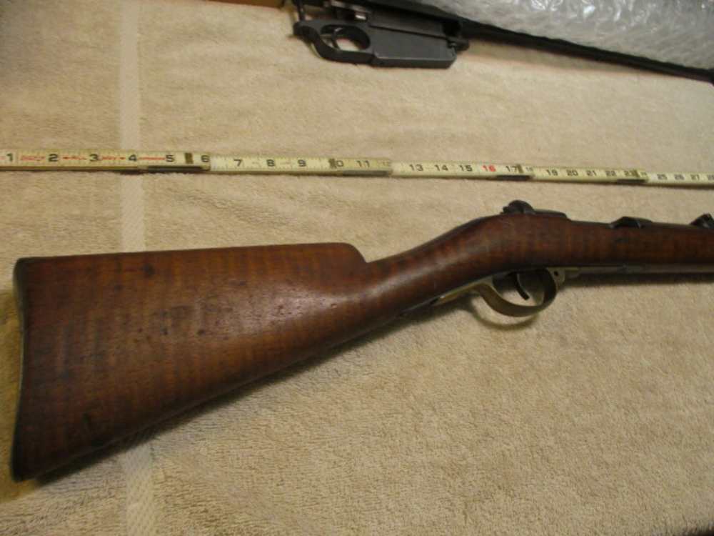 German Kaiser Era Model 1871 Rifle with Stock -img-1