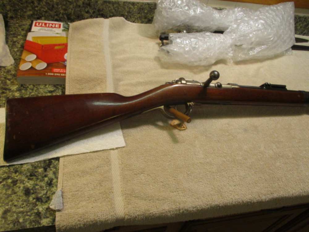 German Kaiser Era Gewehr Model 71 Rifle by Spandau w/ Very Nice Bore -img-0