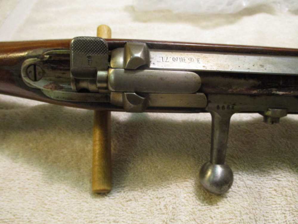 German Kaiser Era Gewehr Model 71 Rifle by Spandau w/ Very Nice Bore -img-26