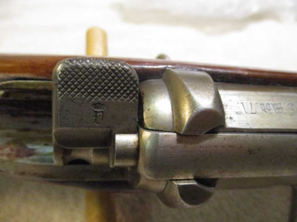 German Kaiser Era Gewehr Model 71 Rifle by Spandau w/ Very Nice Bore -img-32