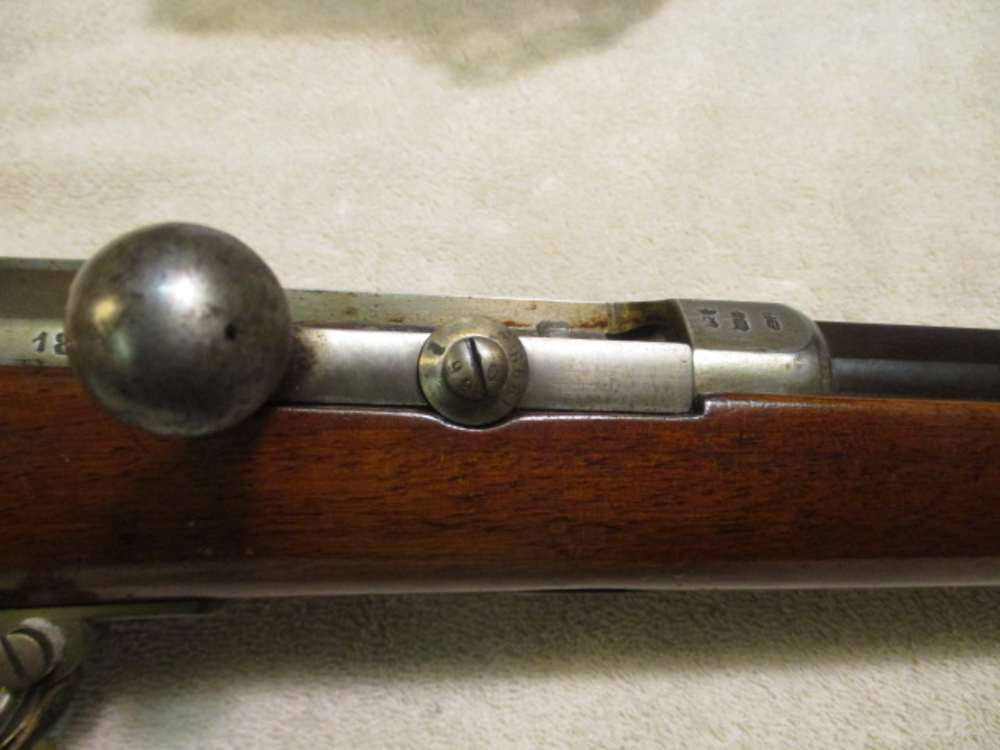 German Kaiser Era Gewehr Model 71 Rifle by Spandau w/ Very Nice Bore -img-8
