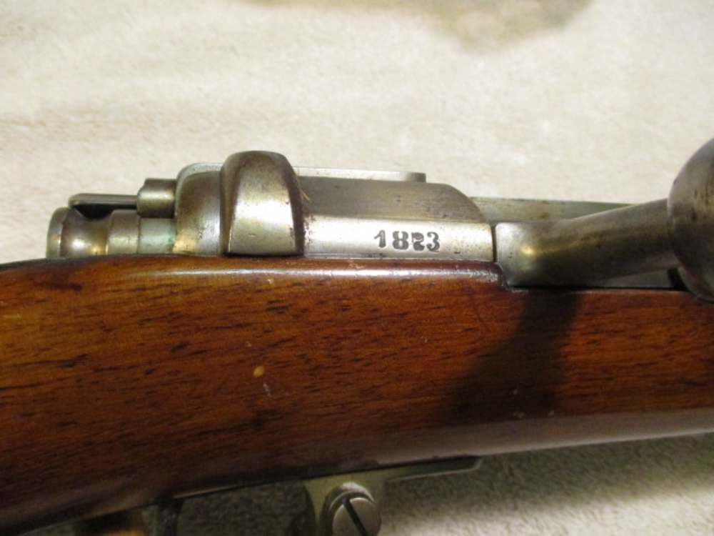 German Kaiser Era Gewehr Model 71 Rifle by Spandau w/ Very Nice Bore -img-7