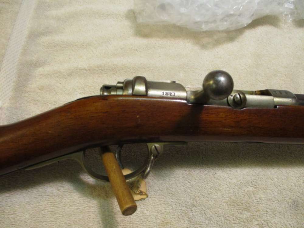 German Kaiser Era Gewehr Model 71 Rifle by Spandau w/ Very Nice Bore -img-6