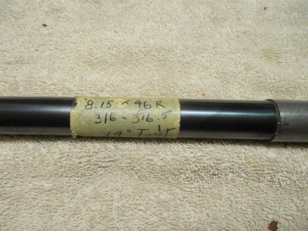 German Schuetzen Type Barrel - Excellent Bore - See Proofs ! Cal. 8,15 x 46-img-1