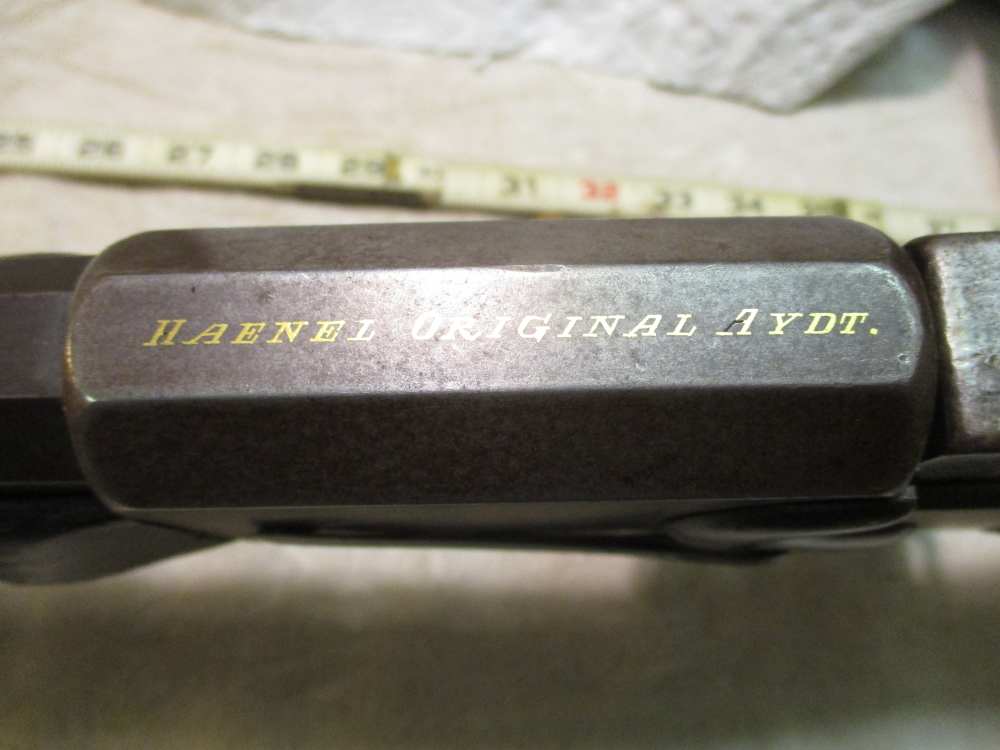 German Haenel Schuetzen Target Rifle - Nice !-img-60