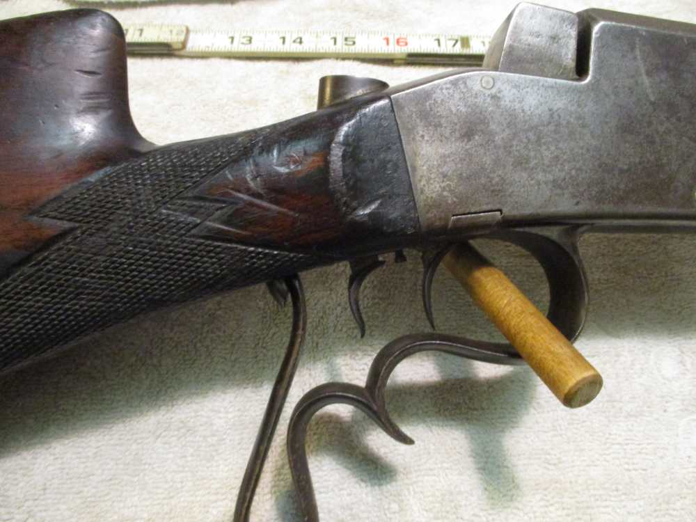 German Haenel Schuetzen Target Rifle - Nice !-img-11