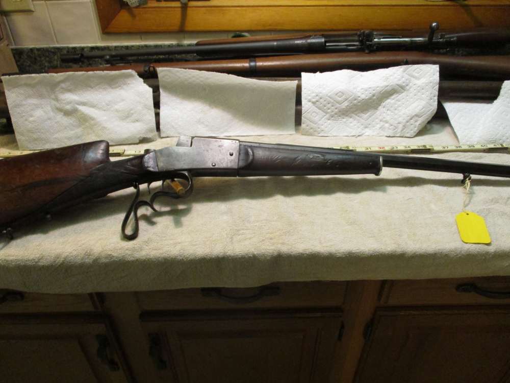 German Haenel Schuetzen Target Rifle - Nice !-img-4