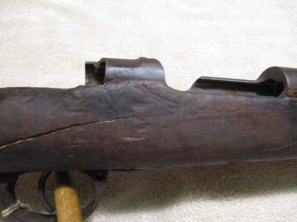 German Mauser K98 Type WWII Vintage Banner Mauser -img-7