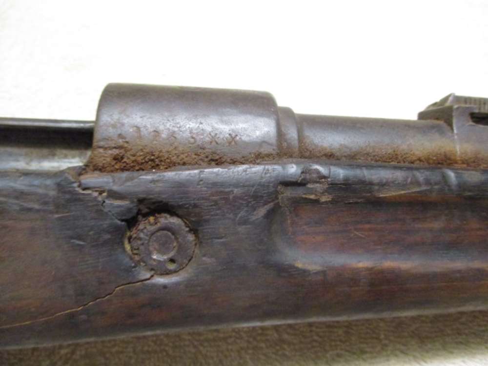 German Mauser K98 Type WWII Vintage Banner Mauser -img-8