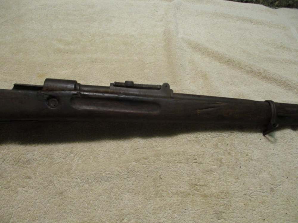 German Mauser K98 Type WWII Vintage Banner Mauser -img-2