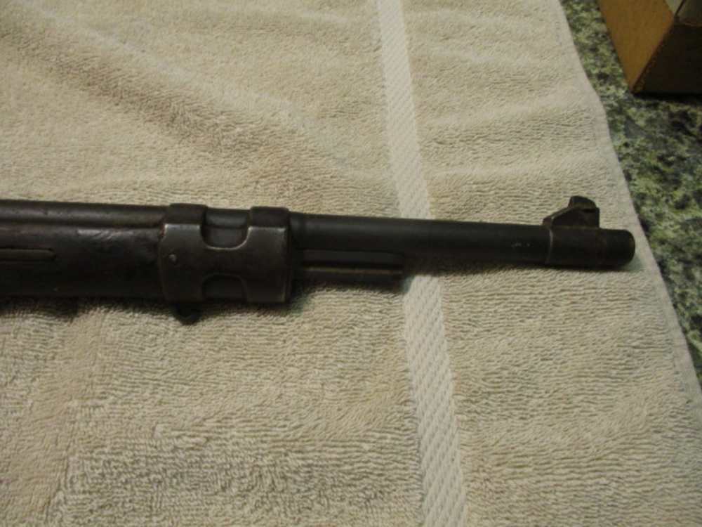 German Mauser K98 Type WWII Vintage Banner Mauser -img-3