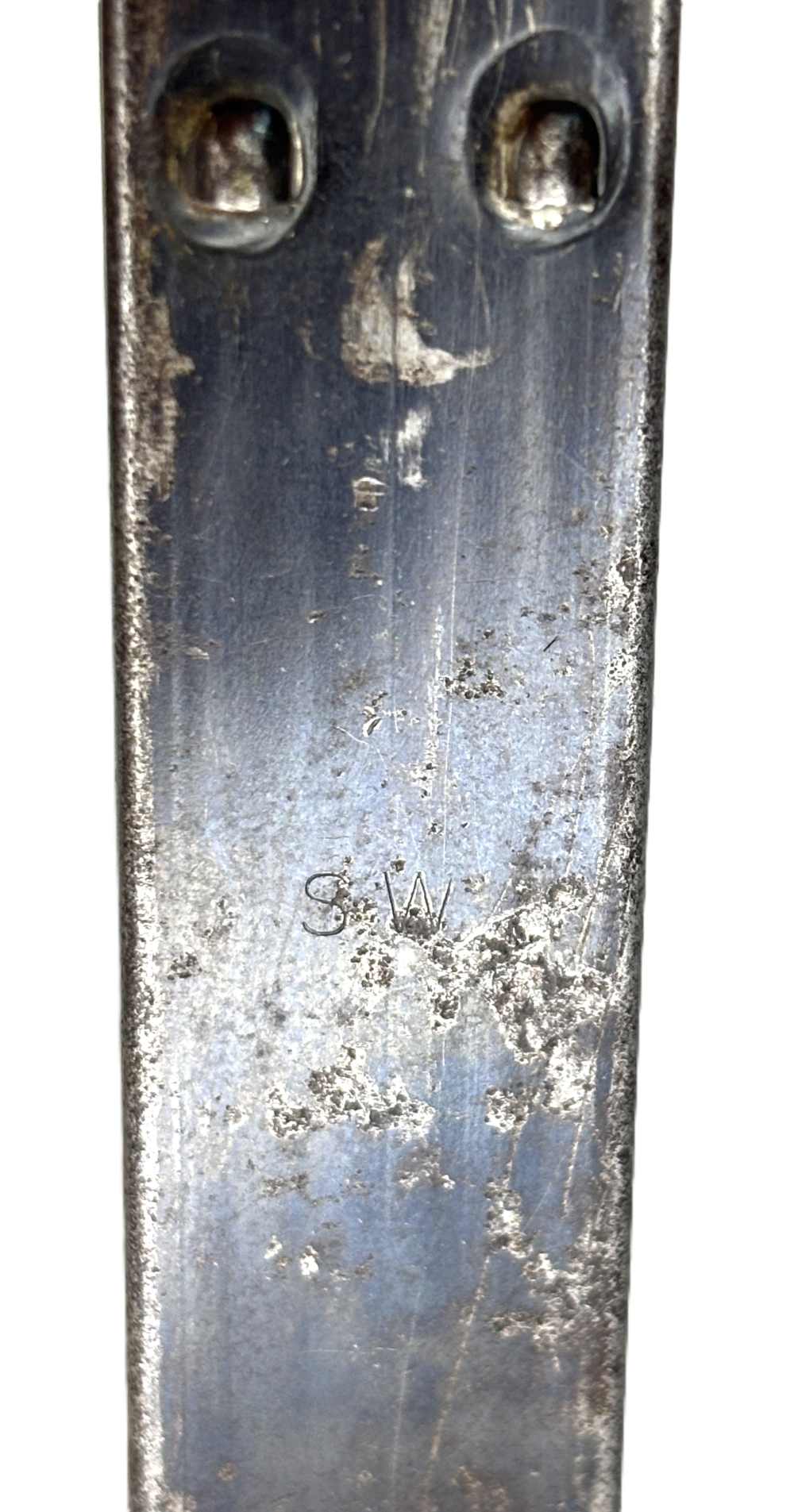Vintage Original WWII "SW" STANLEY WORKS 30 cal M1 Carbine MAGAZINE 15 rnd-img-5