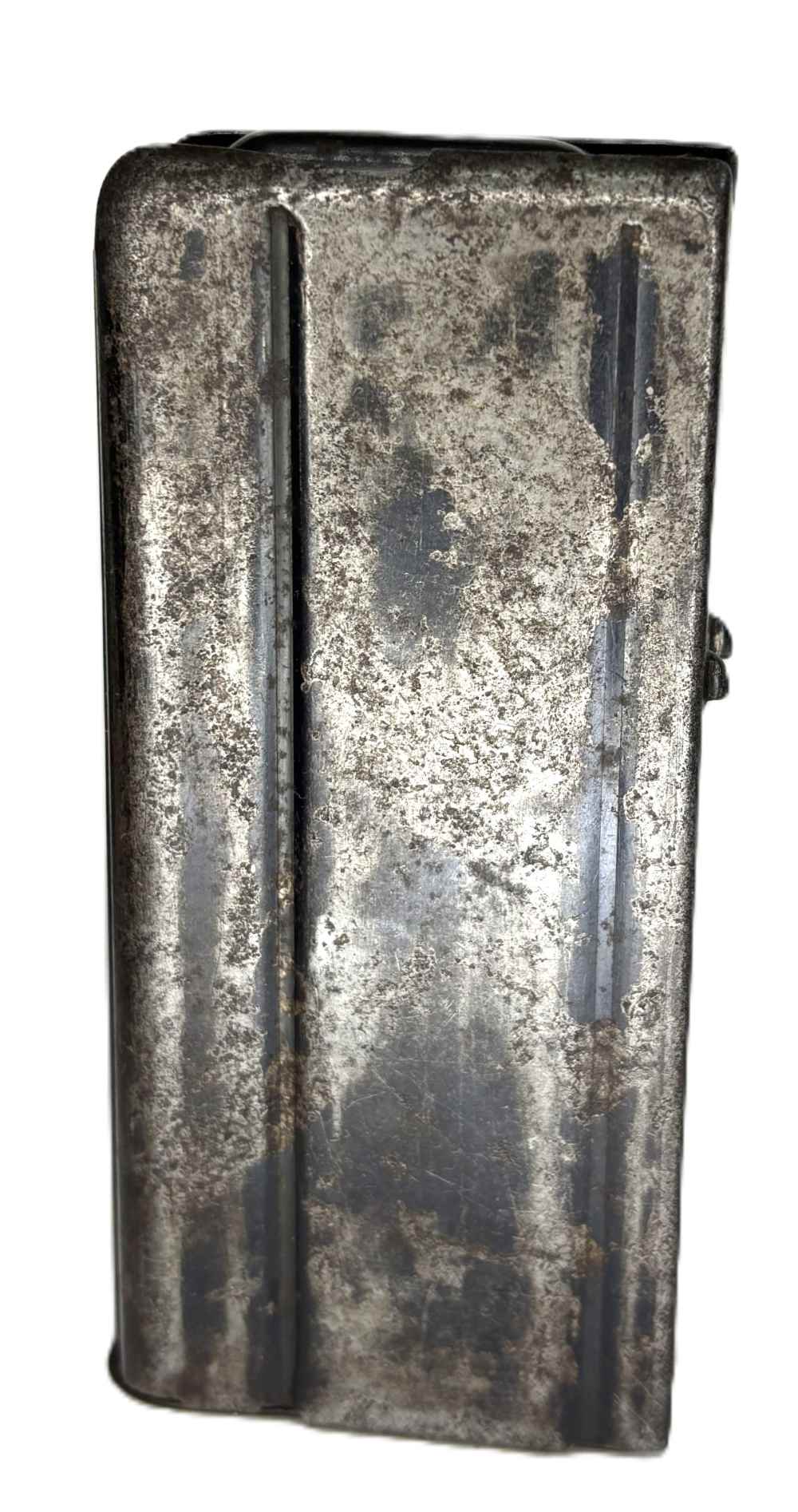 Vintage Original WWII "SW" STANLEY WORKS 30 cal M1 Carbine MAGAZINE 15 rnd-img-2