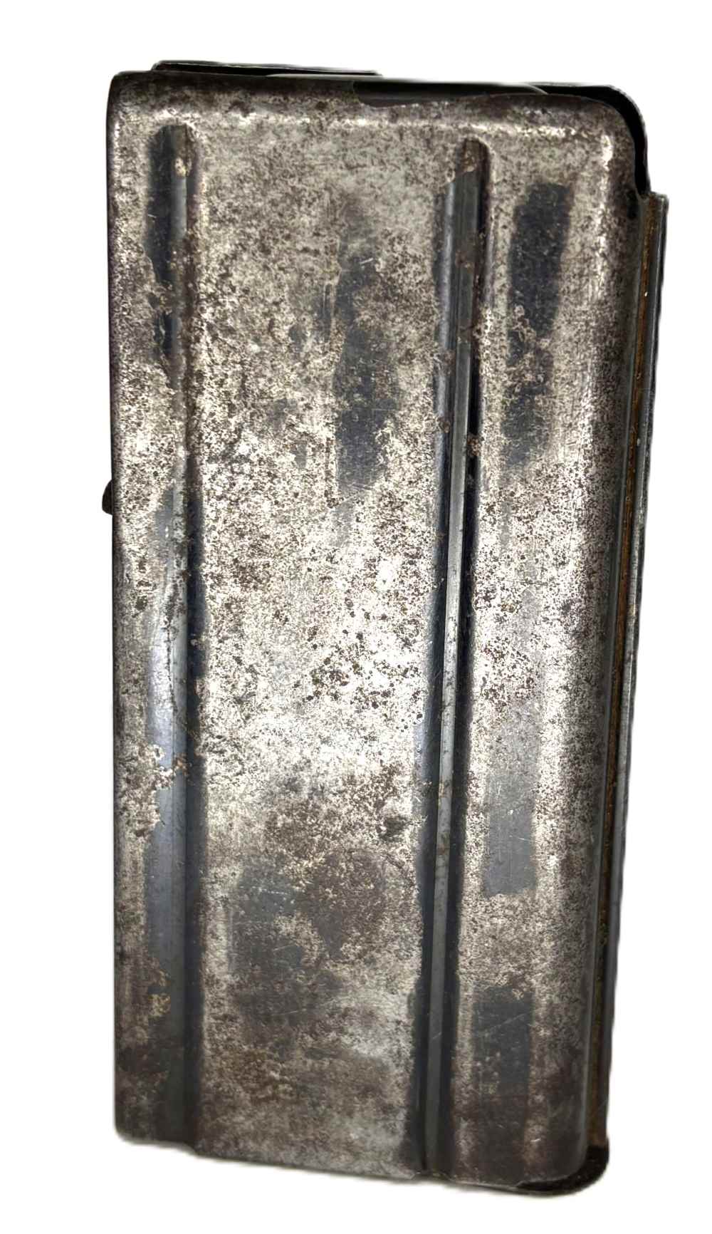 Vintage Original WWII "SW" STANLEY WORKS 30 cal M1 Carbine MAGAZINE 15 rnd-img-0
