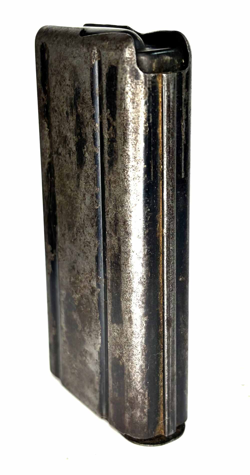 Vintage Original WWII "SW" STANLEY WORKS 30 cal M1 Carbine MAGAZINE 15 rnd-img-1