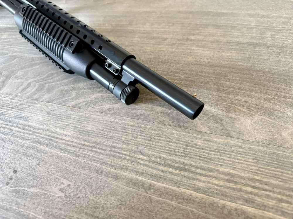 MOSSBERG 500 500A 18.5” BARREL HEAT SHIELD ADJUSTABLE STOCK RAIL 12 GA-img-6