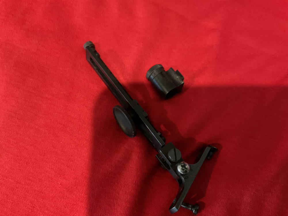Tang sight and globe front sight-img-0