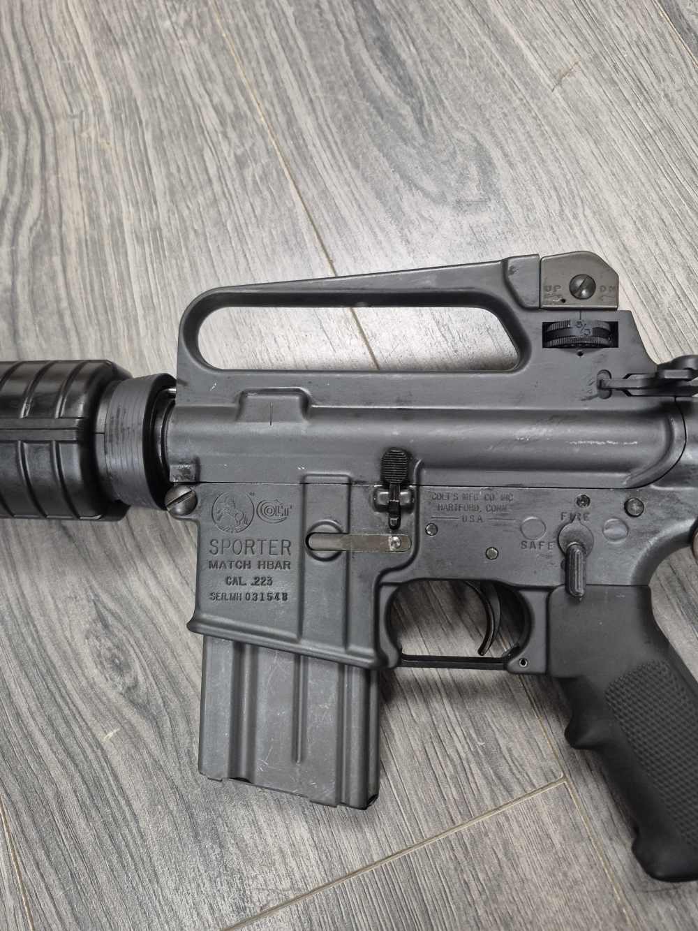 PENNY! COLT AR15 SPORTER PRE BAN 1987 5.56 223 M16 VERY CLEAN RETRO AR15A2 -img-8