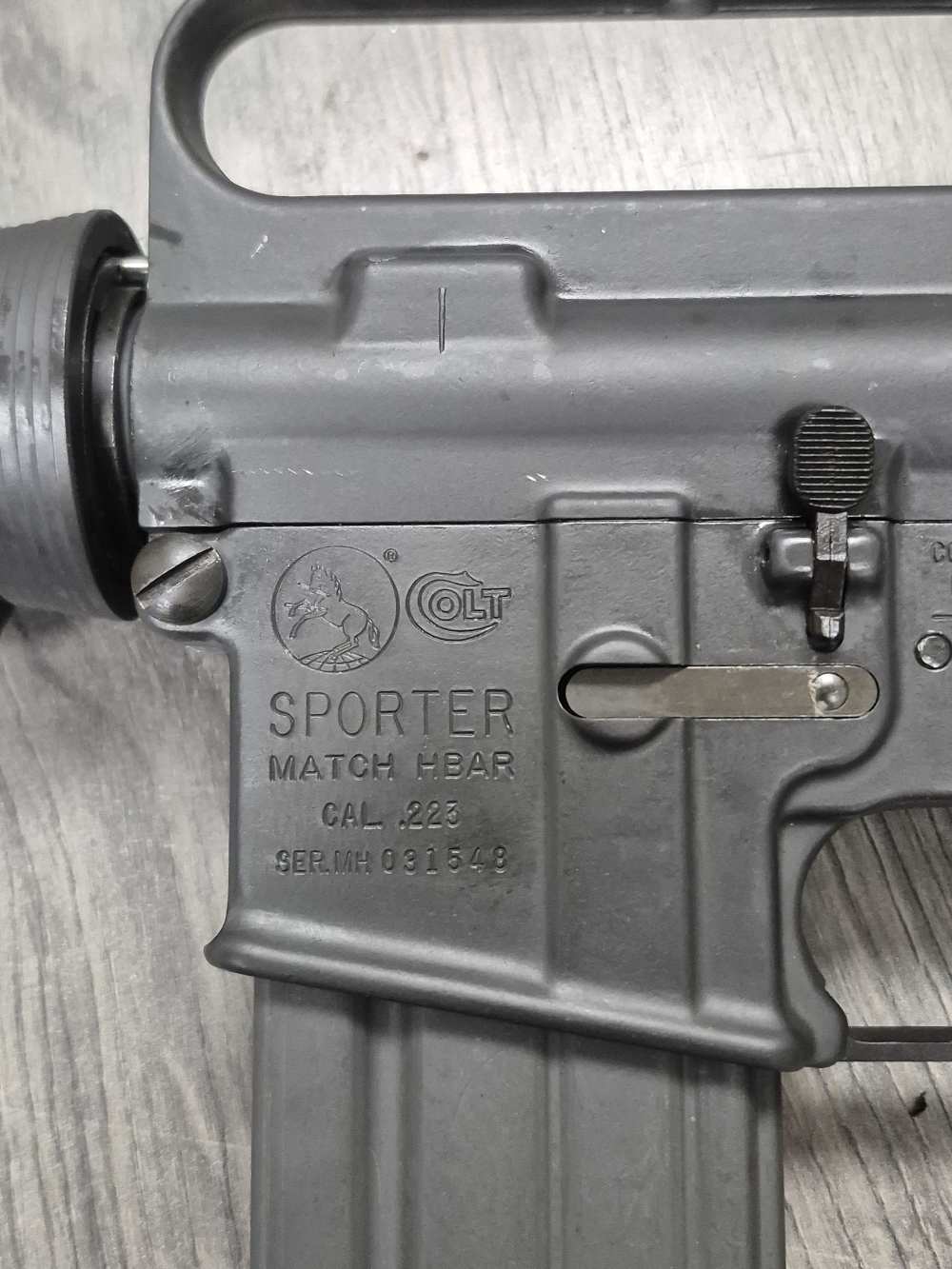 PENNY! COLT AR15 SPORTER PRE BAN 1987 5.56 223 M16 VERY CLEAN RETRO AR15A2 -img-2
