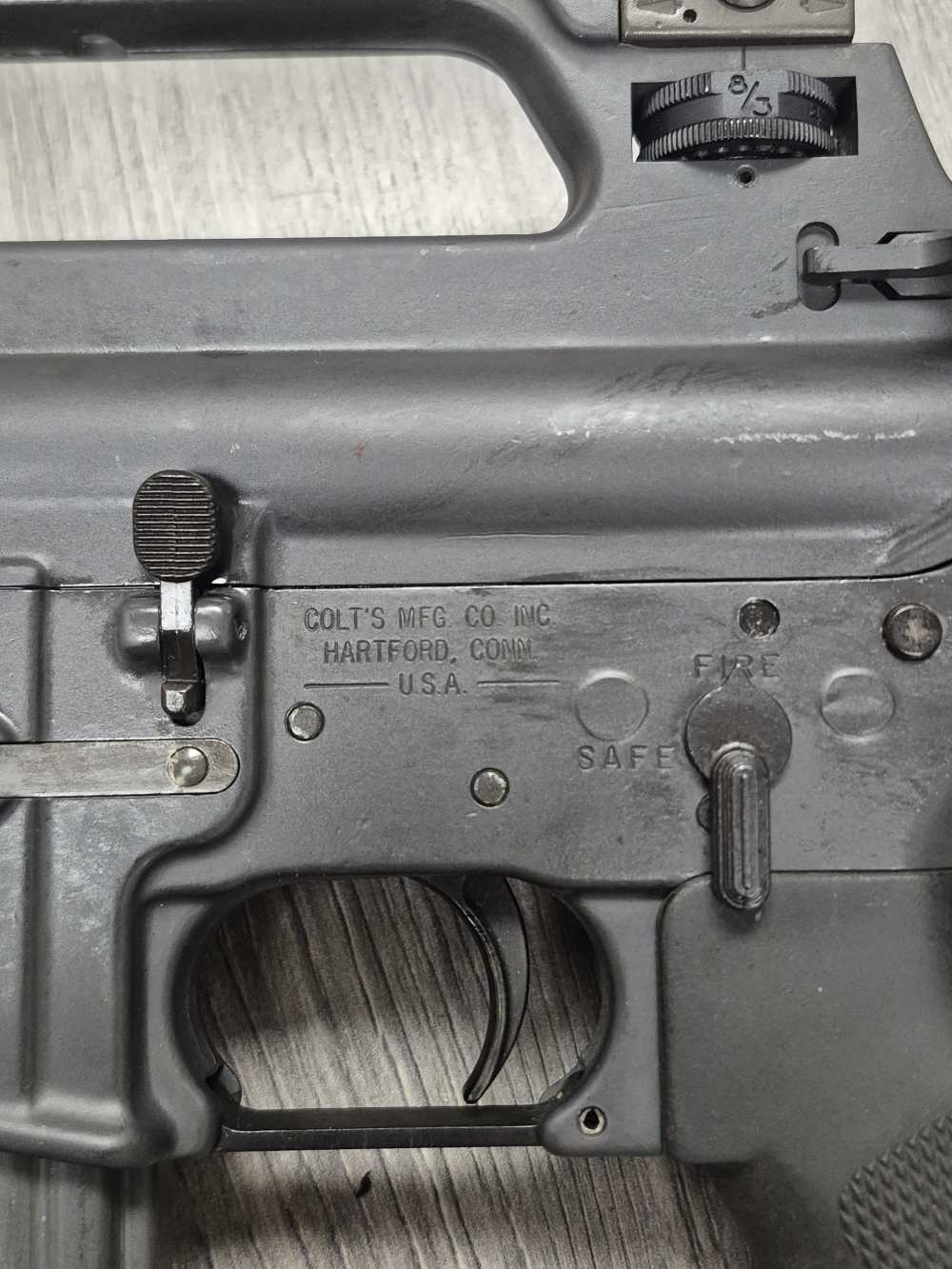 PENNY! COLT AR15 SPORTER PRE BAN 1987 5.56 223 M16 VERY CLEAN RETRO AR15A2 -img-3