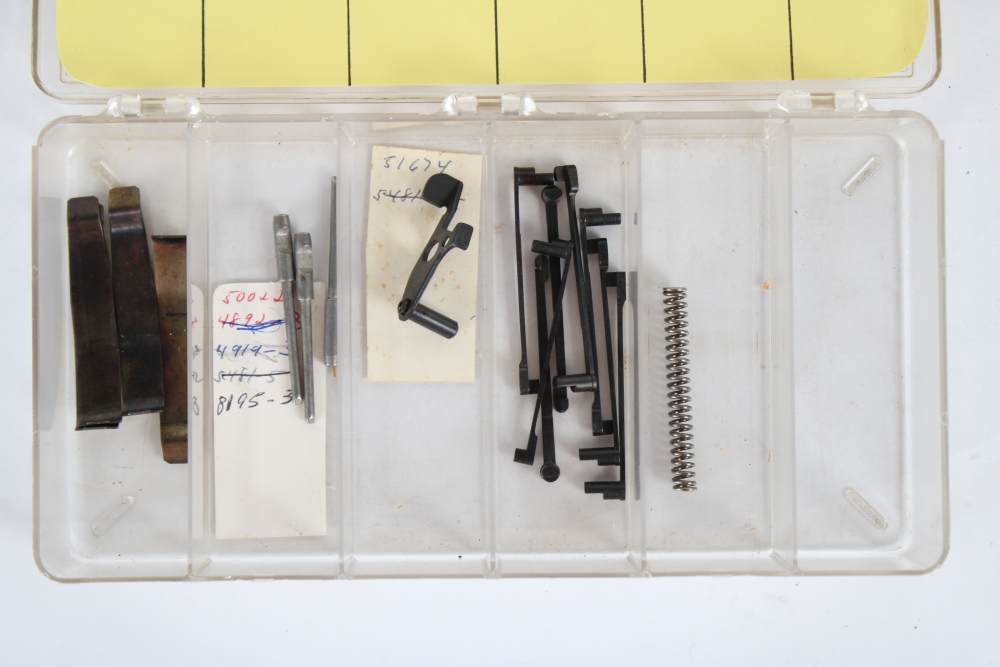 COLT MODEL S WOODSMAN HUNTSMAN TARGETSMAN .22 PISTOL PARTS LOT – 105 PCS-img-7