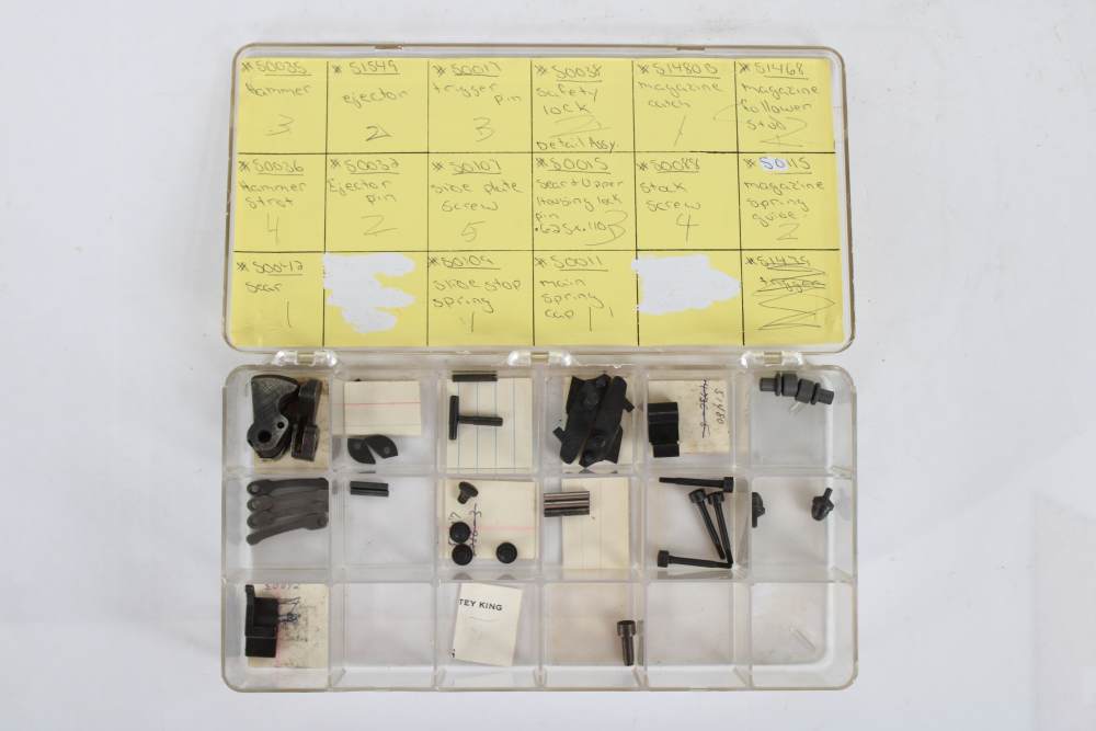 COLT MODEL S WOODSMAN HUNTSMAN TARGETSMAN .22 PISTOL PARTS LOT – 105 PCS-img-3