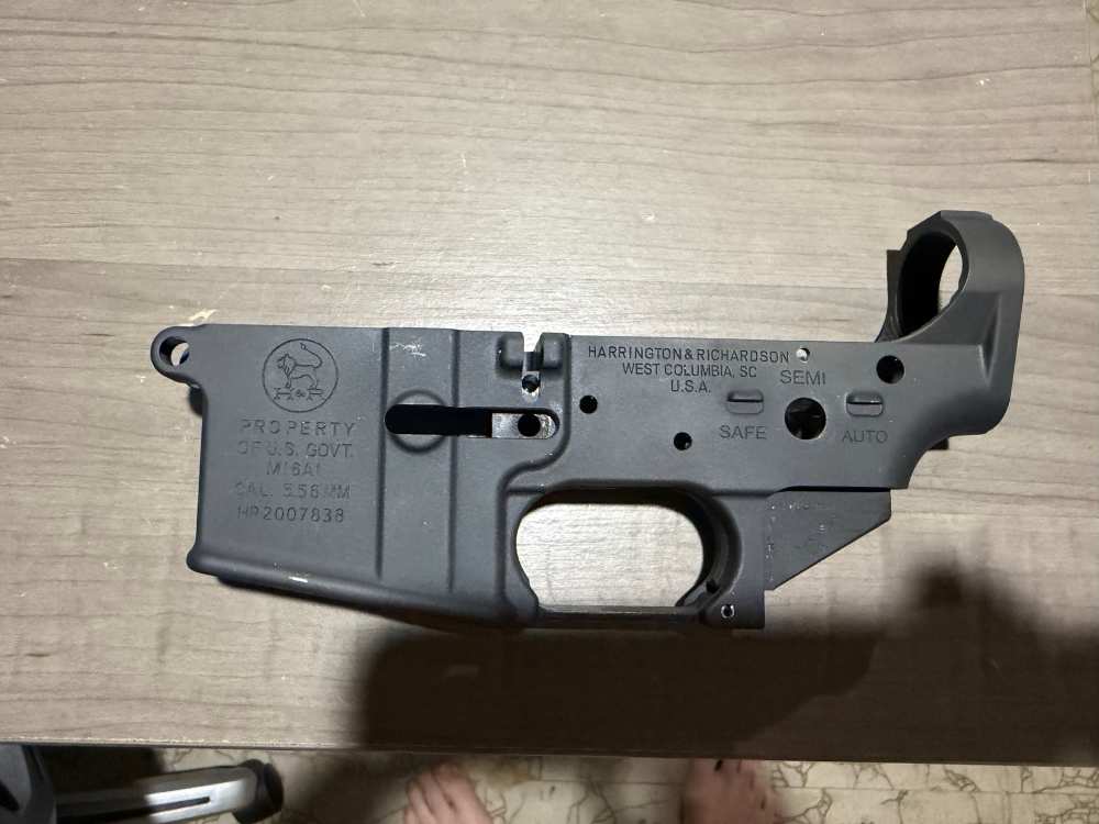 H&R Harington & Richardson PSA M16A1 Machine Gun Lower POST 86-img-0