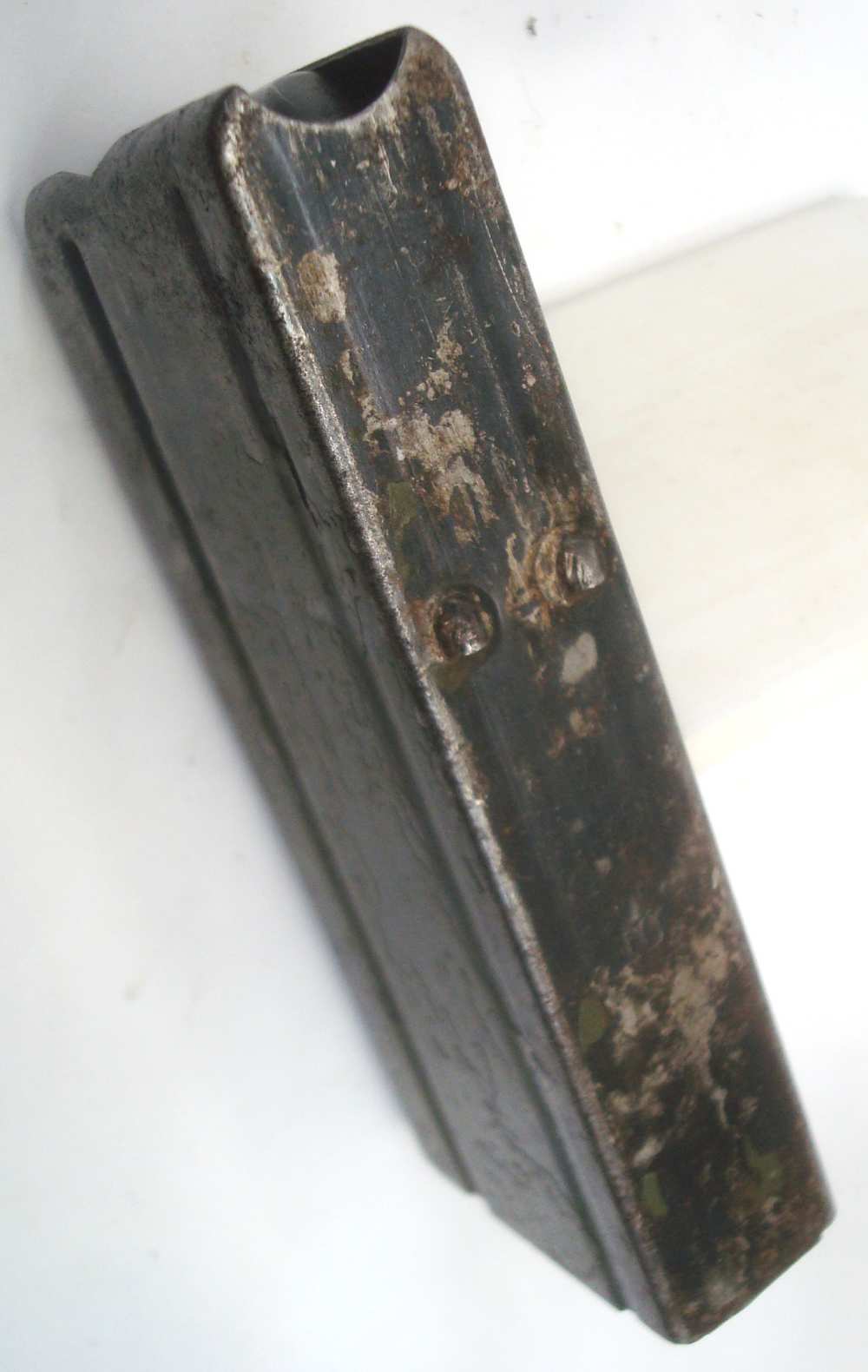 Vintage Original WWII "IU" UNDERWOOD 30 cal M1 M2 Carbine MAGAZINE 15 round-img-11