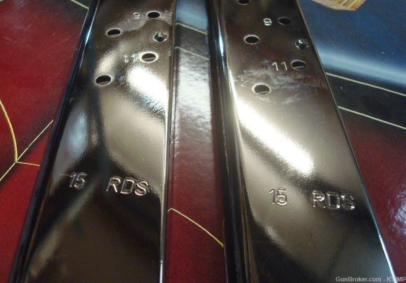 5  1911 .45acp 15 round New Stainless magazine s  45 acp Colt Kimber-img-1