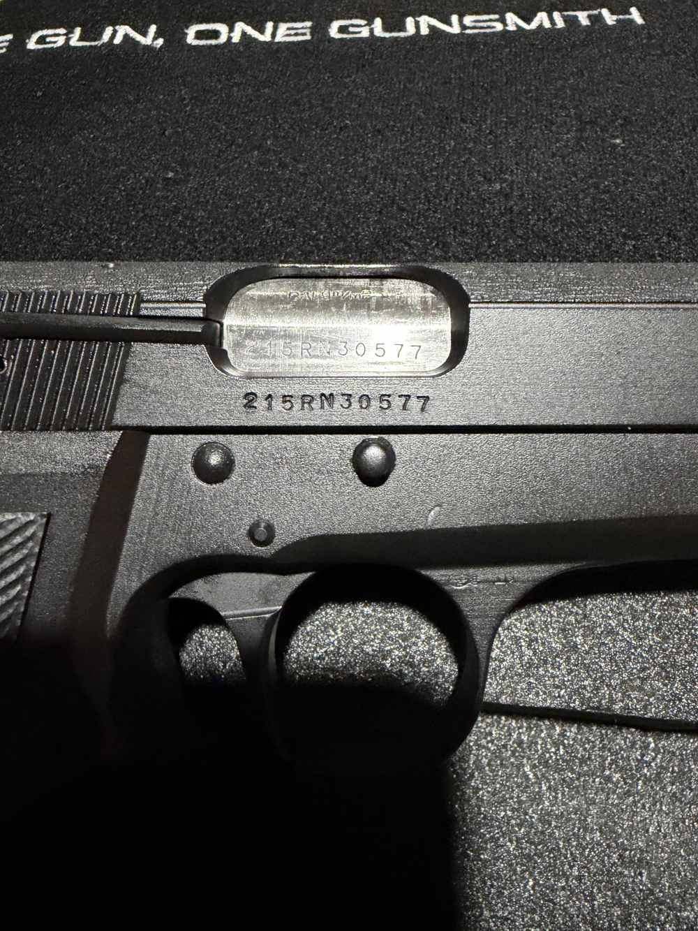 Nighthawk Custom FN Browning Hi Power ALLOY FRAME 9mm.....RARE $1-img-5
