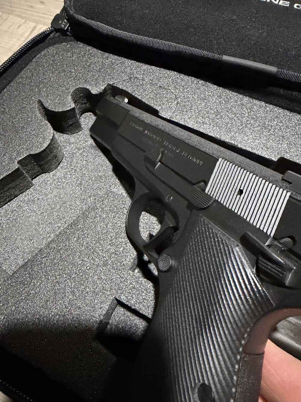 Nighthawk Custom FN Browning Hi Power ALLOY FRAME 9mm.....RARE $1-img-4