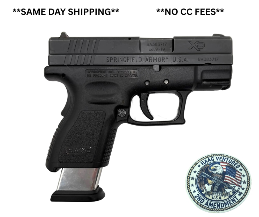 Springfield Armory XD-9 Subcompact 9mm Semi Auto Pistol-img-0