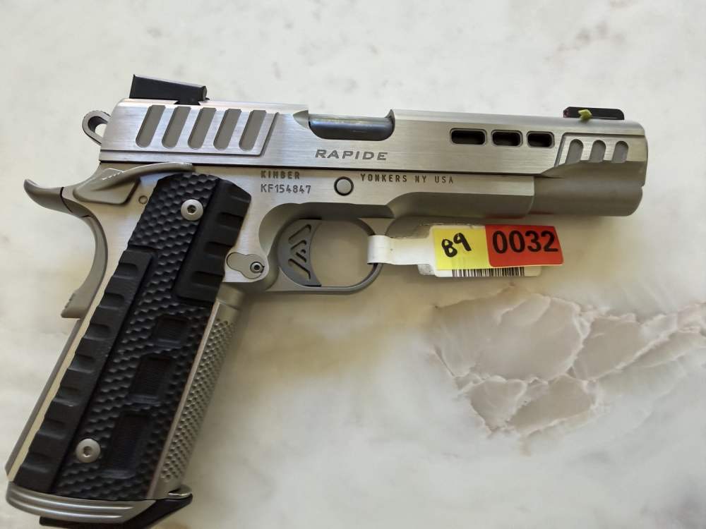 Kimber Rapide Black Ice 10mm 5" 1911 8+1 TFX Pro Day/Night Sights-img-2