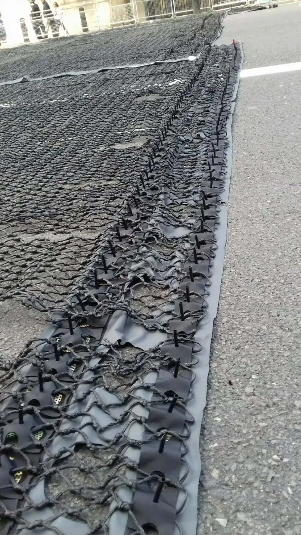 X-Net Vehicle Arresting System Barrier & Spike Strip Mobile Road Block NEW -img-12