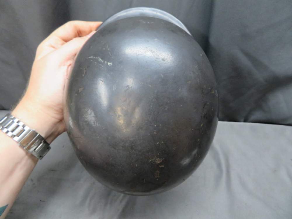 WWII GERMAN LUFTWAFFE DOUBLE DECAL M35 HELMET-NICE LOOKING-img-6