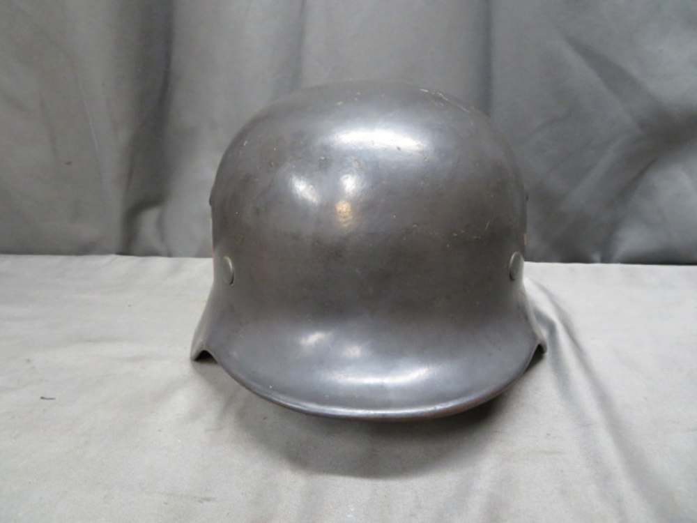 WWII GERMAN LUFTWAFFE DOUBLE DECAL M35 HELMET-NICE LOOKING-img-2