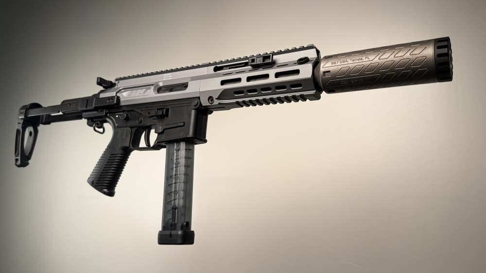 Rare B&T SPC9 SD 2 Limited Edition Integrally Suppressed SBR -img-2
