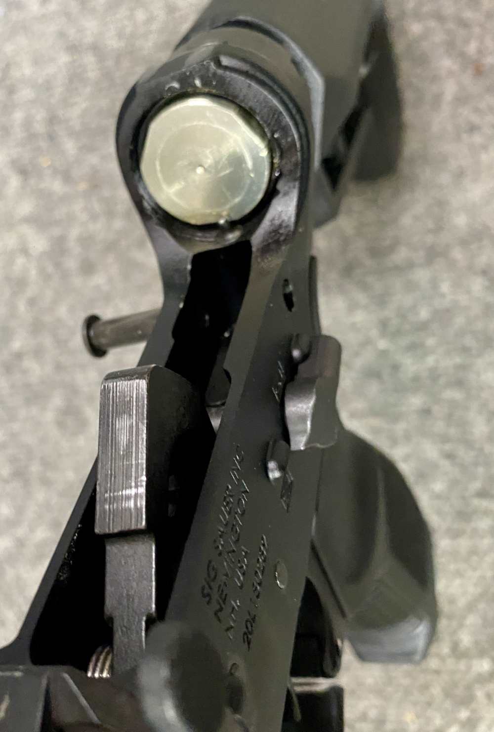 Sig Sauer M400 Tread pre-owned, Romeo, back up sights nice -img-28