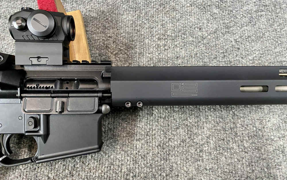 Sig Sauer M400 Tread pre-owned, Romeo, back up sights nice -img-4
