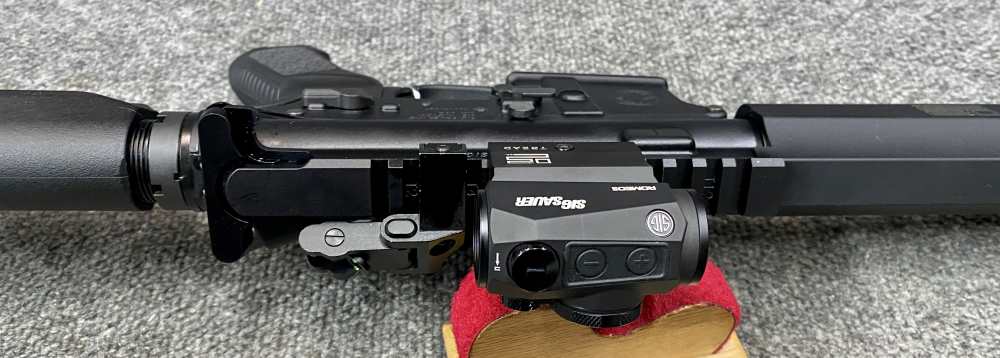 Sig Sauer M400 Tread pre-owned, Romeo, back up sights nice -img-11