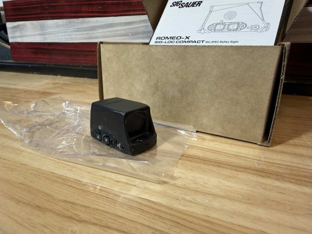 Sig Romeo-X Sig-Loc Compact 6MOA Green Dot Reticle RX Footprint- FREE SHIP-img-2