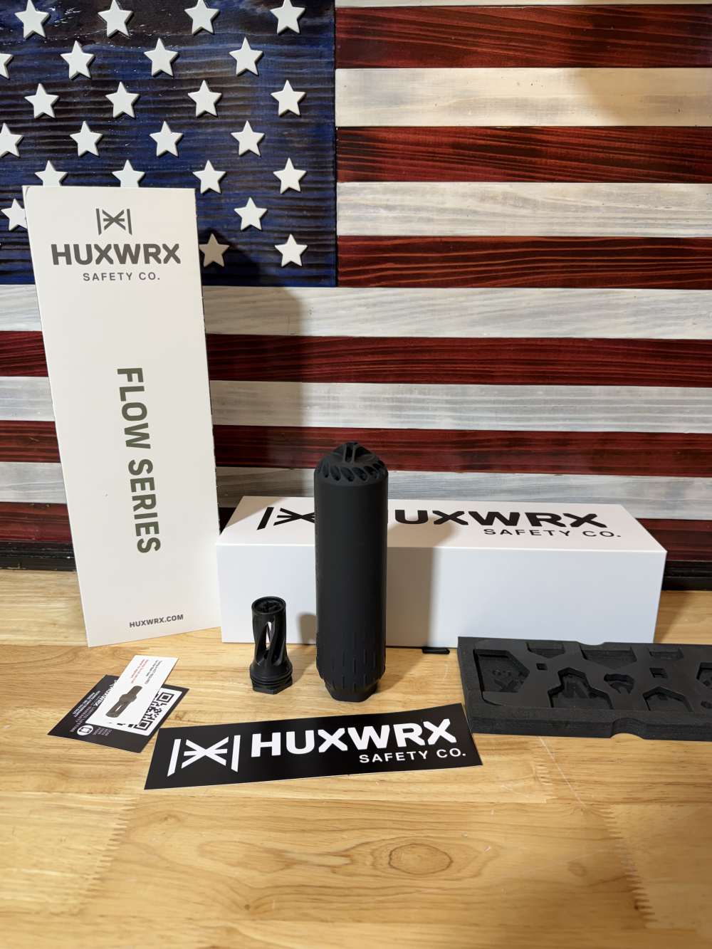 HUXWRX Flow 556 TI Flash Hinder QD 5.56mm-img-0