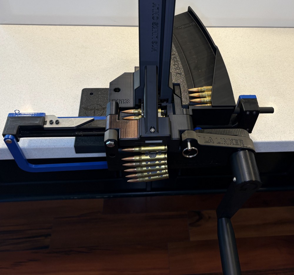 Long Action Progressive Belt Linker with M13 Link Plate - (M240/M60)-img-1