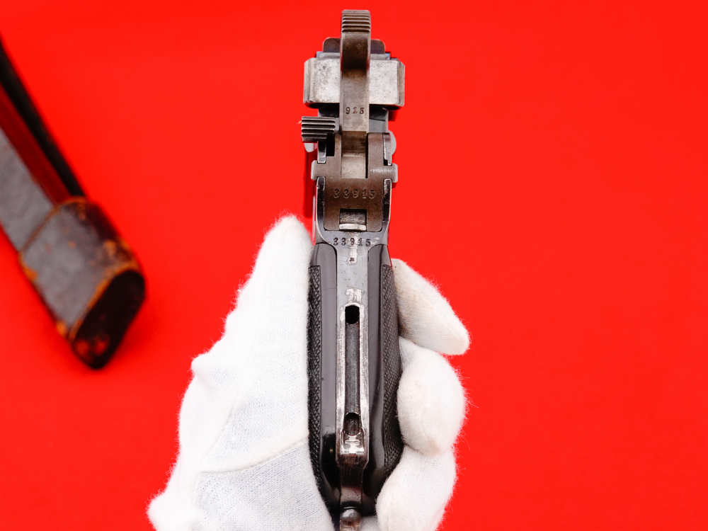 1902 Mauser C96 Large Ring 7.63mm VL&D Agent Marked w/ Matching #s Stock-img-32