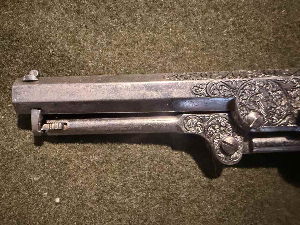 Franklin Mint Buffalo Bill Cody Revolver – Colt 1849 Pocket – Non-Firing -img-2