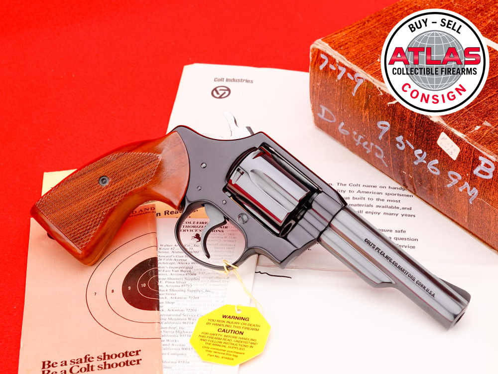 1977 Colt Viper 4" Royal Blue 38 S&W Special Box Paperwork Hangtag 100% NOS-img-7