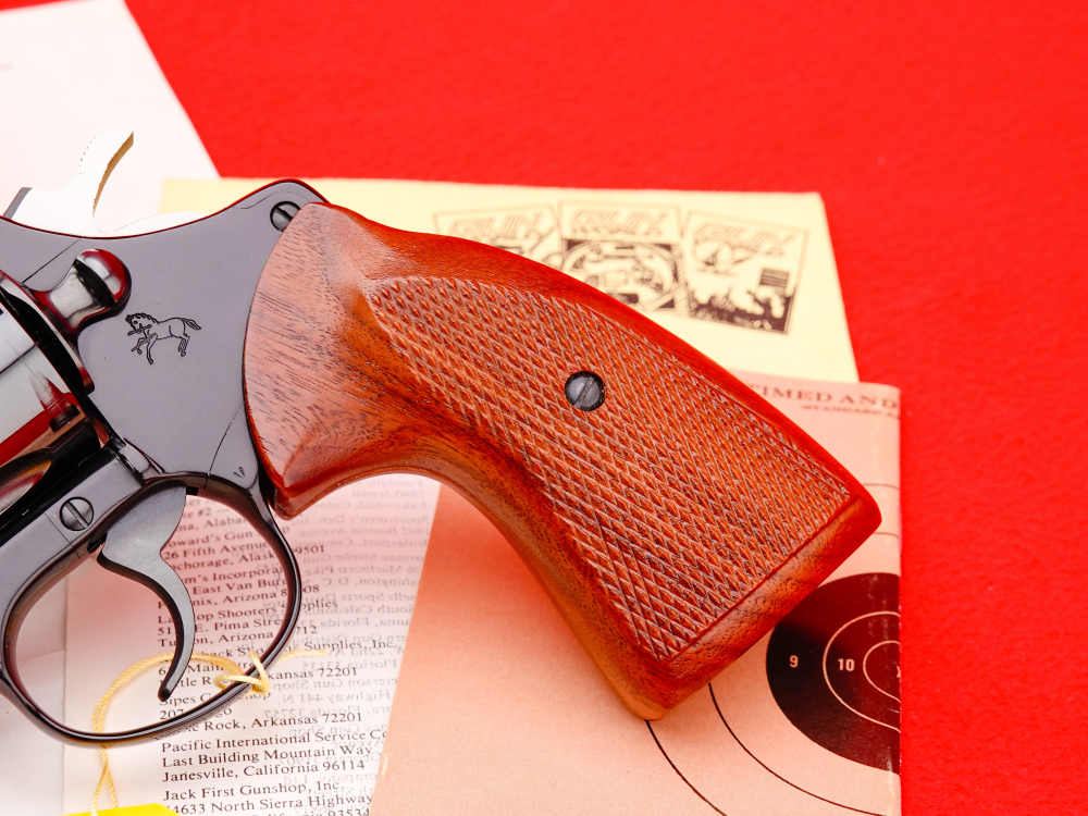 1977 Colt Viper 4" Royal Blue 38 S&W Special Box Paperwork Hangtag 100% NOS-img-6