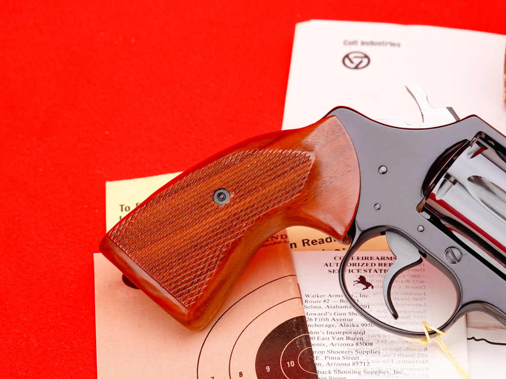 1977 Colt Viper 4" Royal Blue 38 S&W Special Box Paperwork Hangtag 100% NOS-img-11