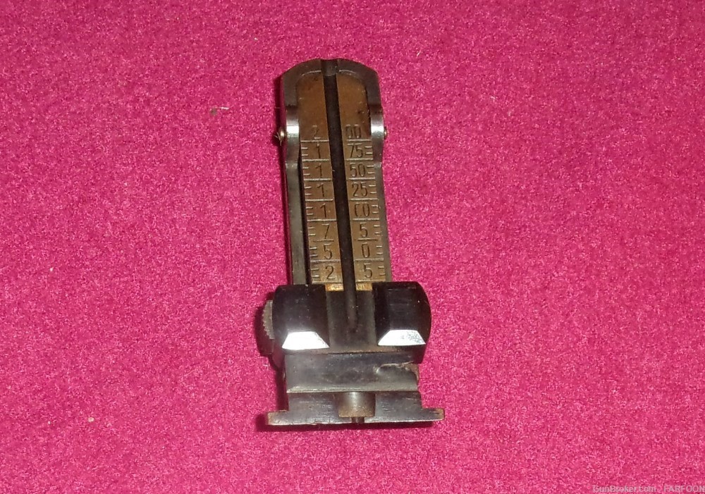 BERNH PAATZ WAFFENFABRIC ZELLA MEHLIS/THUR TRAINER .22LR REAR SIGHT-img-5
